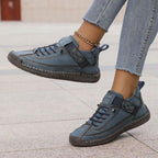 Women's Lightweight Comfort Sneakers – Cushioned Breathable Walking Shoes
