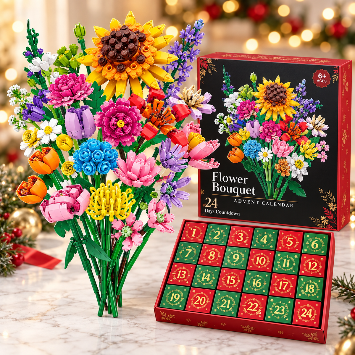 Winnie | 24 Day Build a Flower Advent Calendar