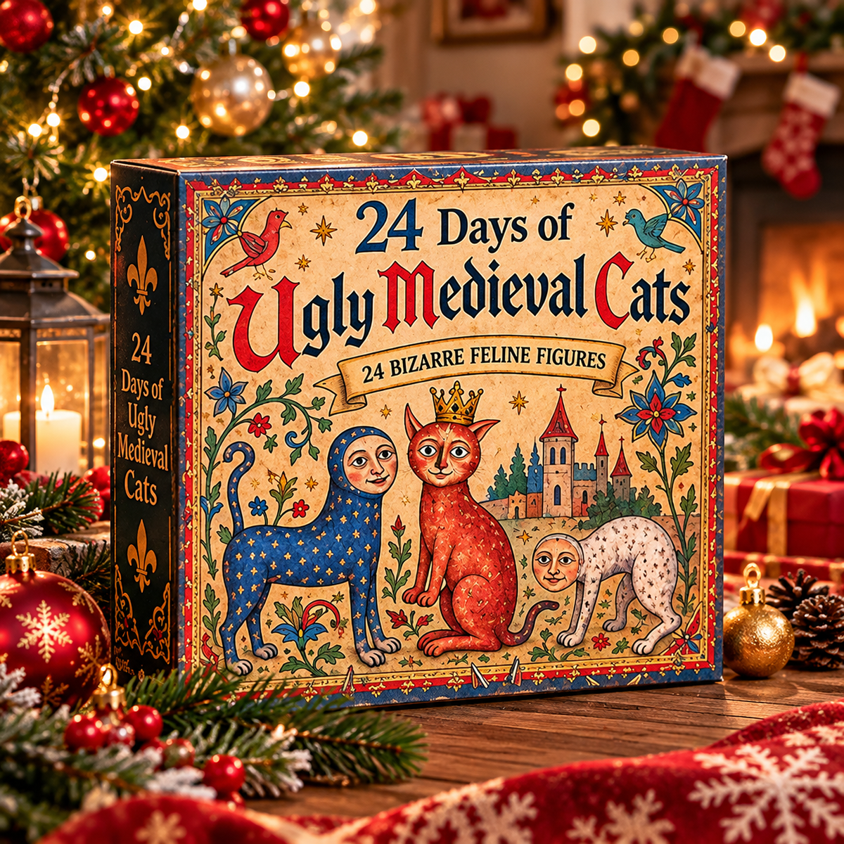 Ike | 24 Day Medieval Cat Figure Advent Calendar
