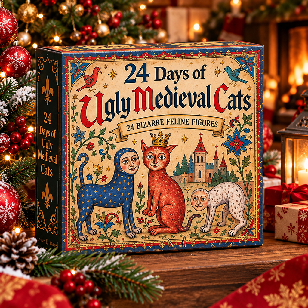 Ike | 24 Day Medieval Cat Figure Advent Calendar