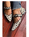Women's Studded Mary Jane Flats – Strap Shoes with Cushioned Insole