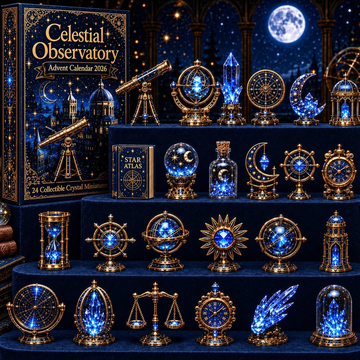 Luna | 24 Day Mystic Moon Figurine Advent Calendar
