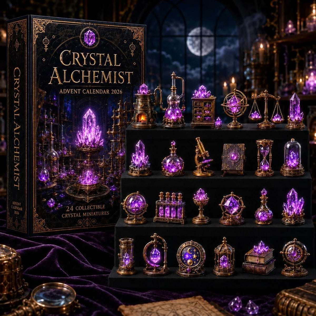 Luna | 24 Day Mystic Moon Figurine Advent Calendar