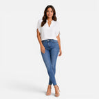 Maison Straver | Women’s Chiffon Blouse V Neck Lightweight Summer Top