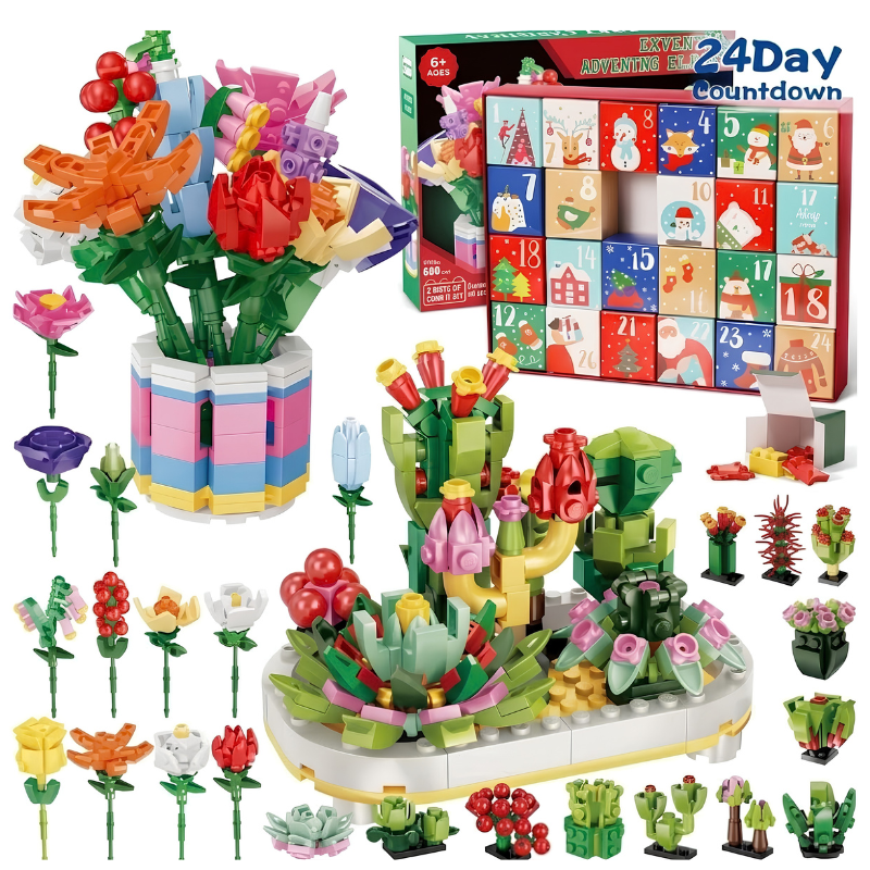 Winnie | 24 Day Build a Flower Advent Calendar