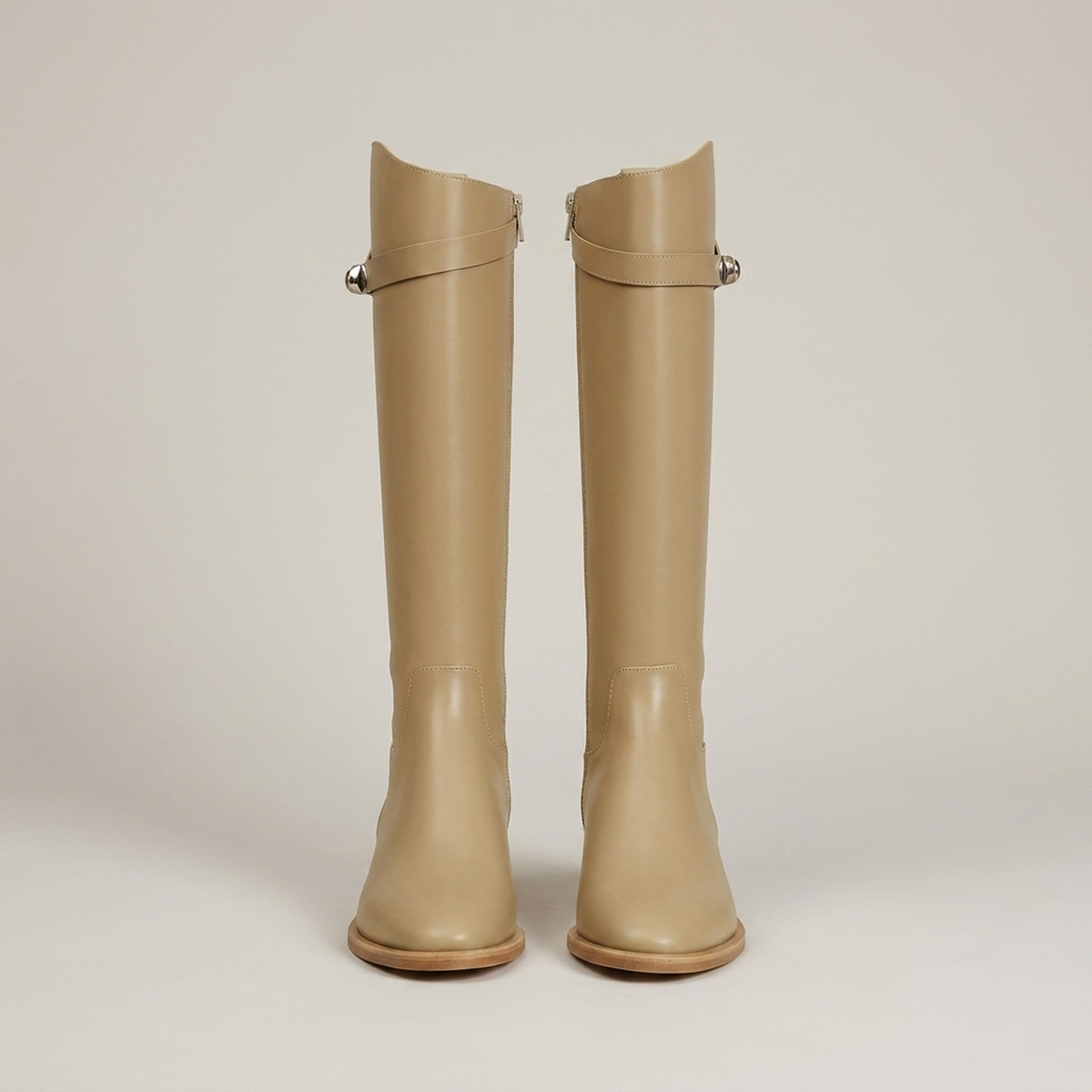 Wide Calf Boots for Women - Long Winter Boots with Low Heel