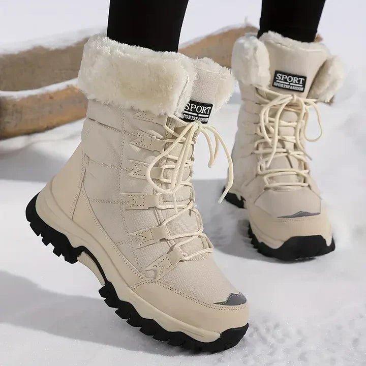 Women's Warm Winter Snow Boots – Cozy Lined Cold Weather Boots