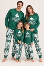 Jolene | Matching Family Christmas Pajamas in Green and Red
