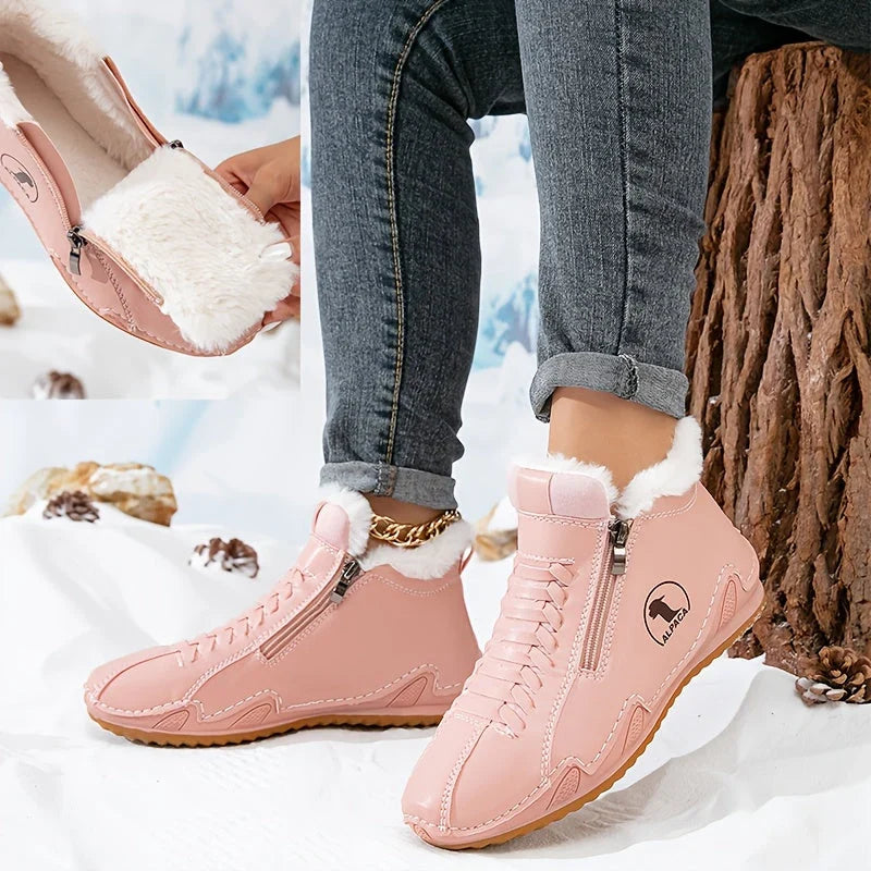 Snow Boots Women – Womens Winter Boots & Orthopedic Side Zip Thermal Footwear