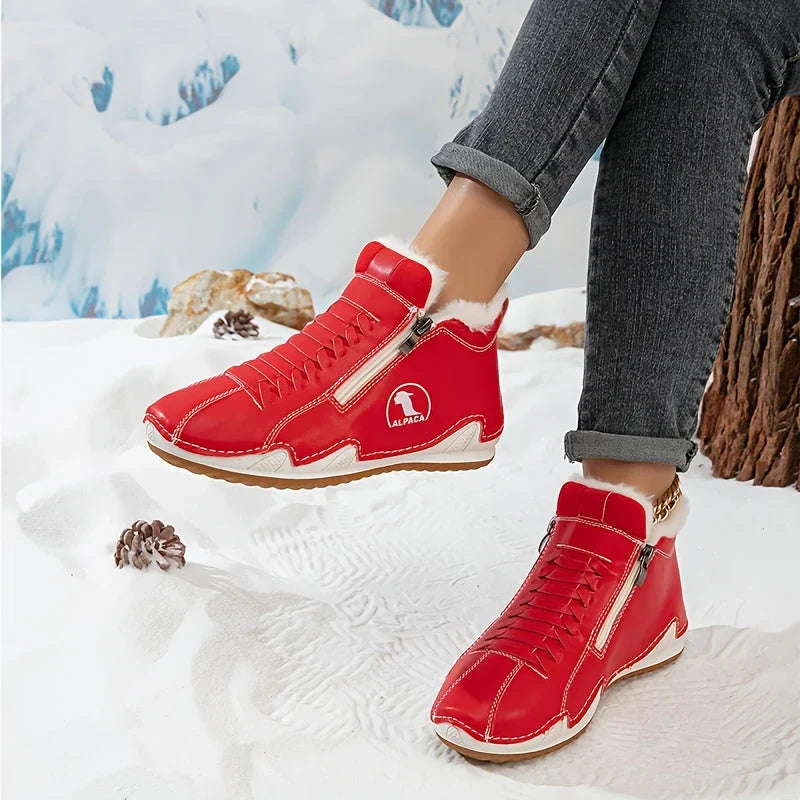 Snow Boots Women – Womens Winter Boots & Orthopedic Side Zip Thermal Footwear