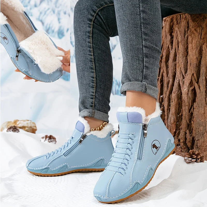 Snow Boots Women – Womens Winter Boots & Orthopedic Side Zip Thermal Footwear