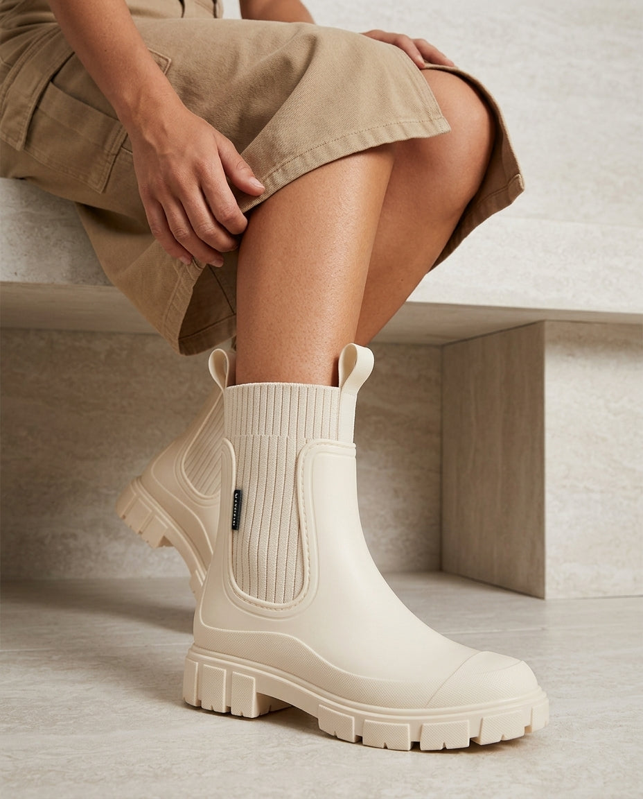 Women's Weather-Ready Ankle Boots – Cushioned Slip-Resistant Everyday Booties