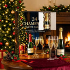 Celia | 24 Day Champagne Bottle Ornament Advent Calendar