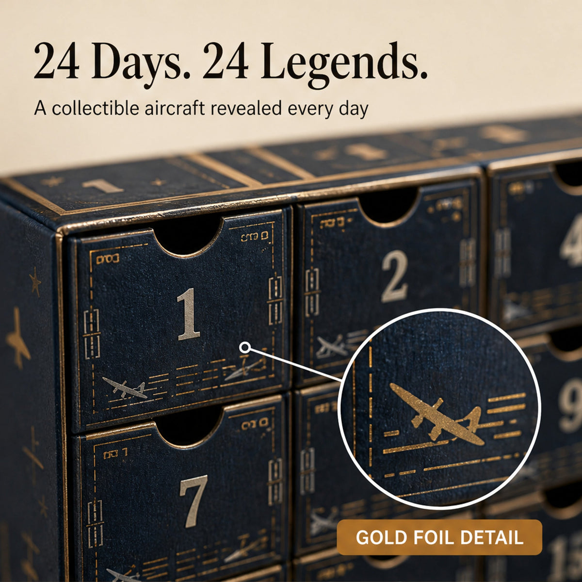 Rowan | 24 Day Aircraft Collector Advent Calendar