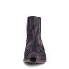 Women's Classic Cowgirl Ankle Boots – Western Booties for Jeans and Dresses