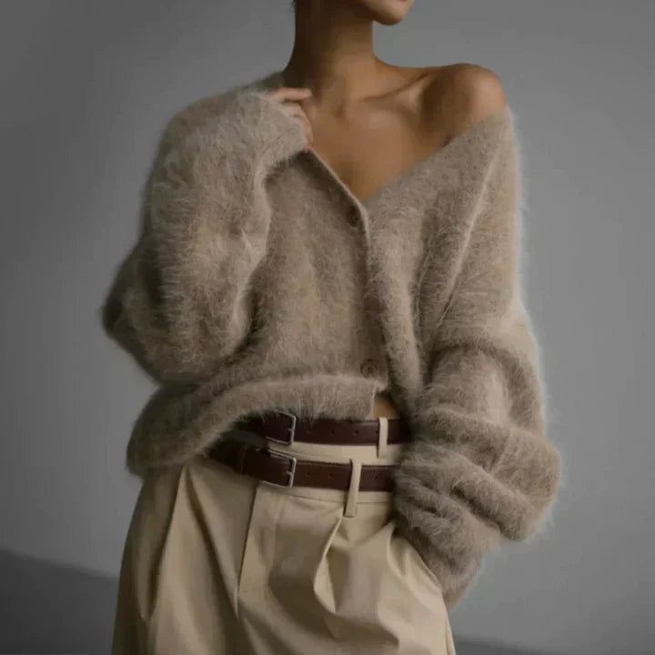 Tamsin | Women Relaxed Button Front Knit Cardigan