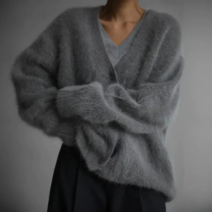 Tamsin | Women Relaxed Button Front Knit Cardigan