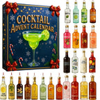 Tessa | 24 Day Cocktail Bottle Ornament Advent Calendar
