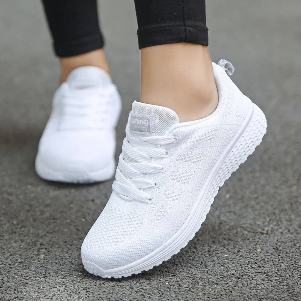 Georgia | Women Orthopedic Style Slip On Lace Up Running Sneakers