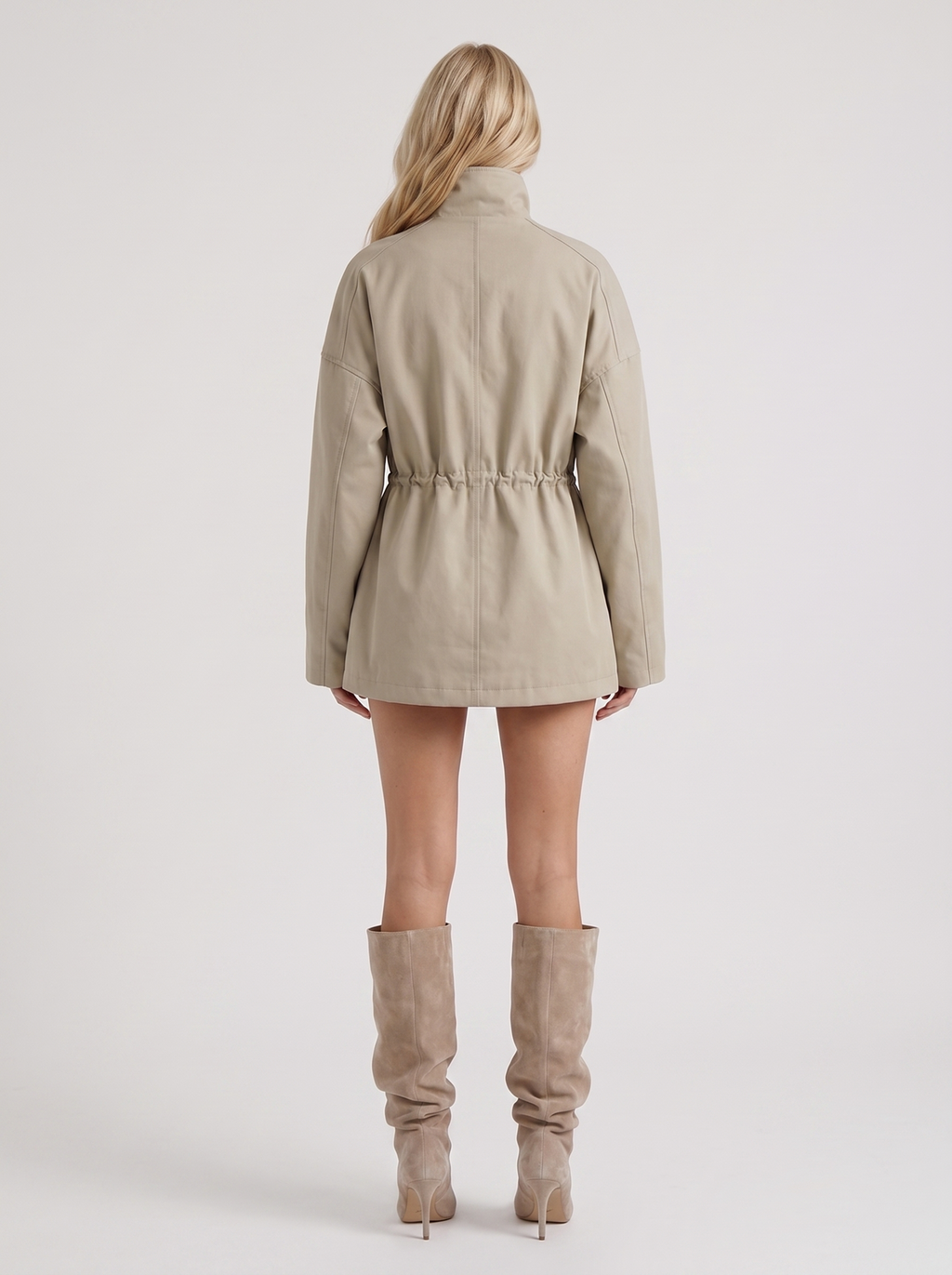 India Utility Jacket - Light Khaki