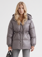 Lana Puffer Jacket - Dark Gray