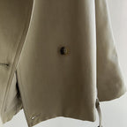 Audrey | Women Cropped Trench Jacket with Drawstring Hem
