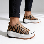 Platform Sneakers Women's - Orthopedic Canvas Walking Shoes