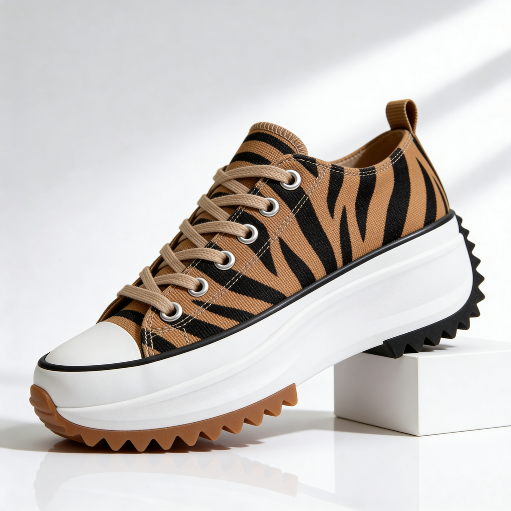 Platform Sneakers Women's - Orthopedic Canvas Walking Shoes