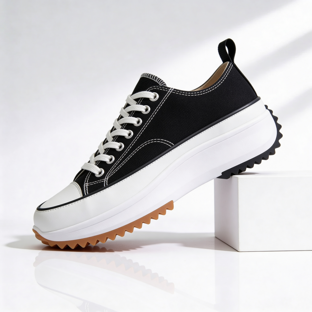 Platform Sneakers Women's - Orthopedic Canvas Walking Shoes