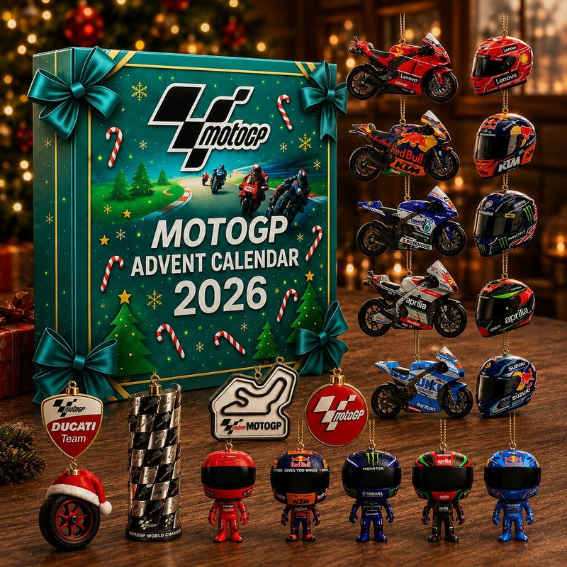 Ryder | 24 Day Motorcycle Racing Ornament Advent Calendar