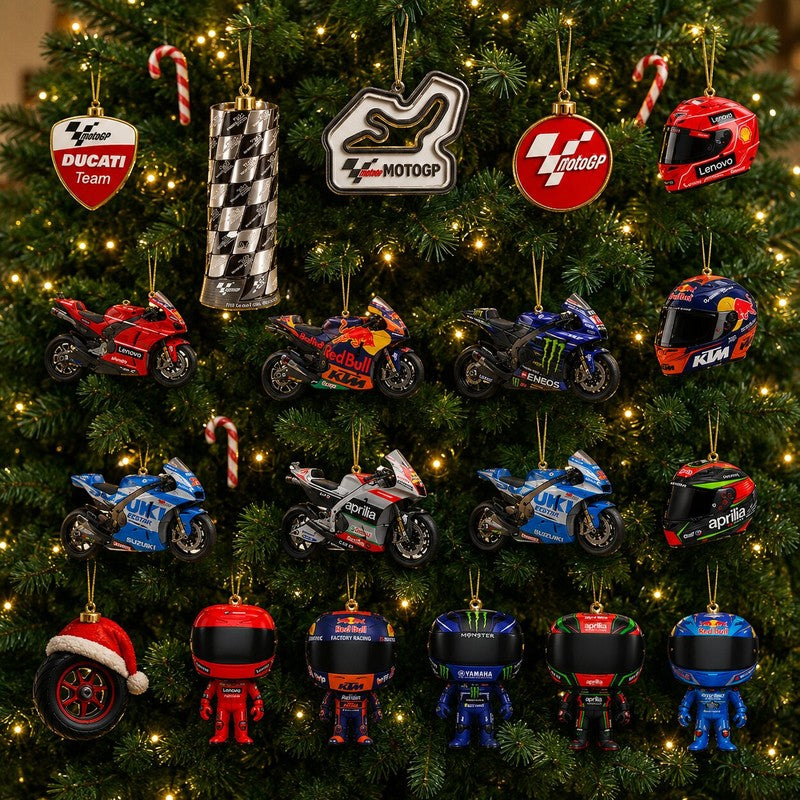 Ryder | 24 Day Motorcycle Racing Ornament Advent Calendar