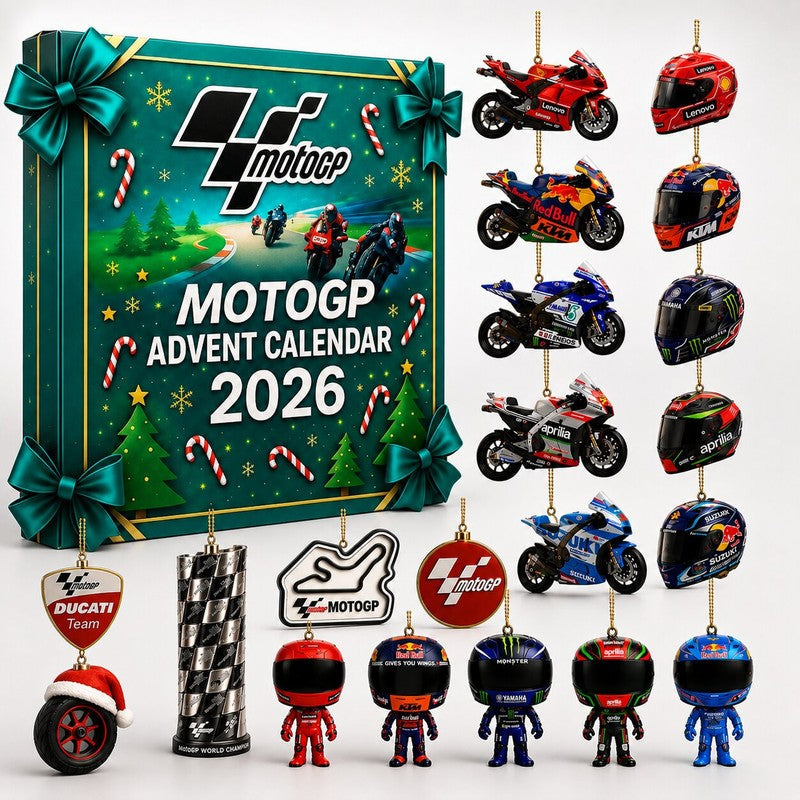 Ryder | 24 Day Motorcycle Racing Ornament Advent Calendar