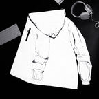 Women's Lightweight Outdoor Shell Jacket – Reflective Detail Walking Jacket