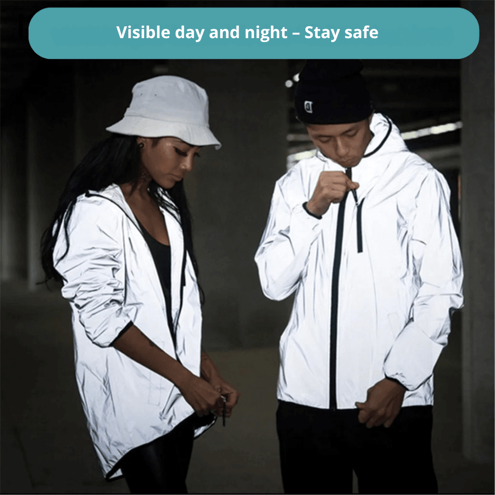Women's Lightweight Outdoor Shell Jacket – Reflective Detail Walking Jacket