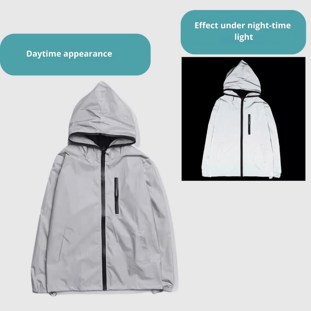 Women's Lightweight Outdoor Shell Jacket – Reflective Detail Walking Jacket