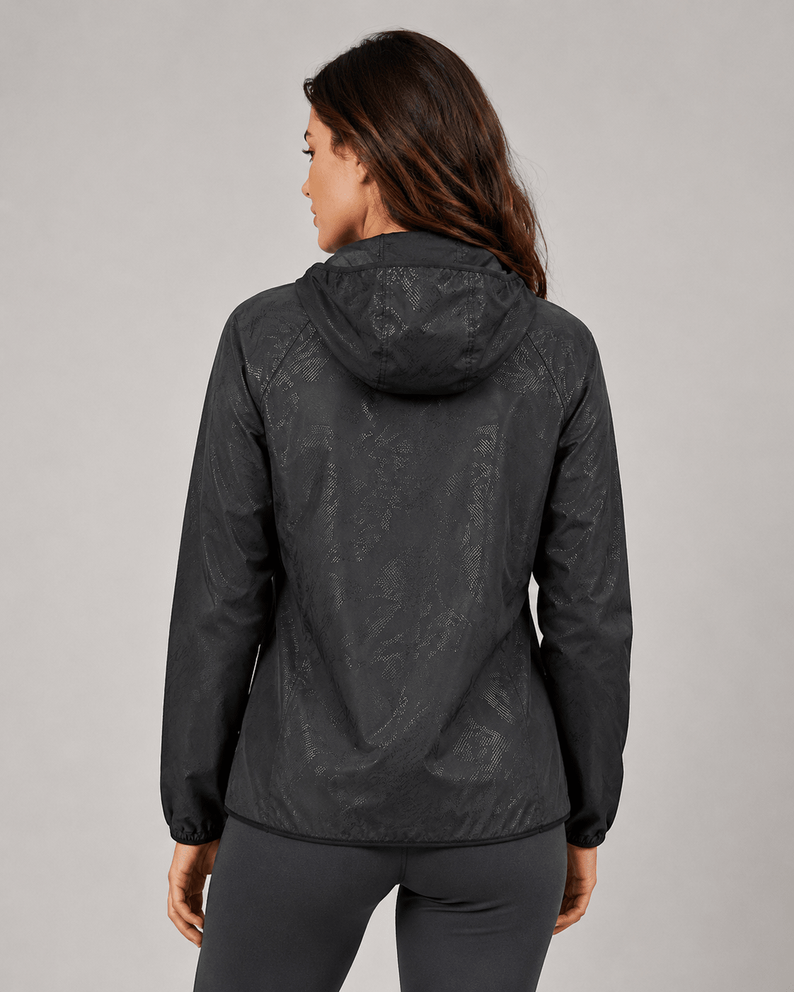 Women's Packable Rain Jacket with Hood – Lightweight Full-Zip Shell