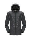 Women's Packable Rain Jacket with Hood – Lightweight Full-Zip Shell