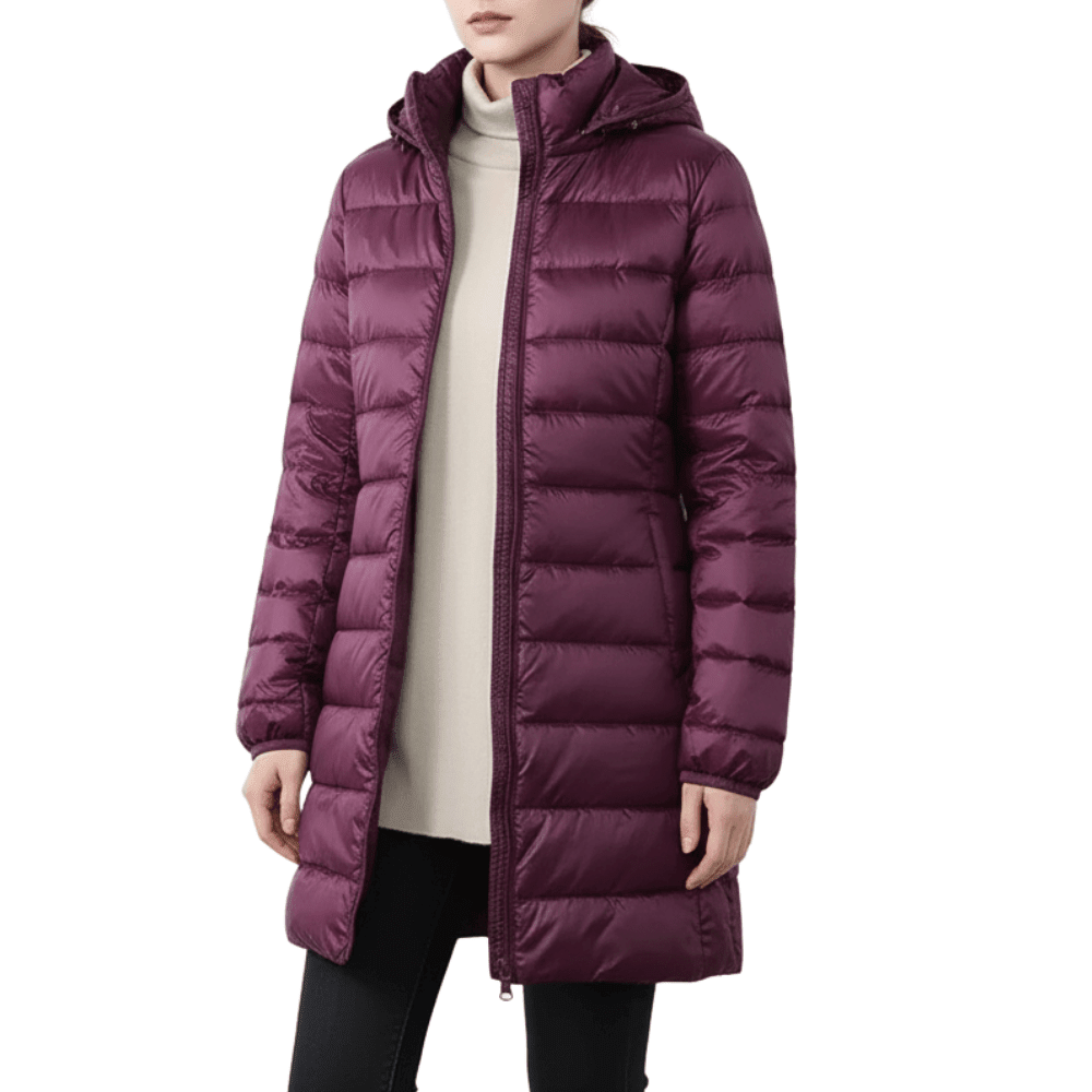 Women's Lightweight Packable Puffer Coat – Quilted Winter Walking Coat
