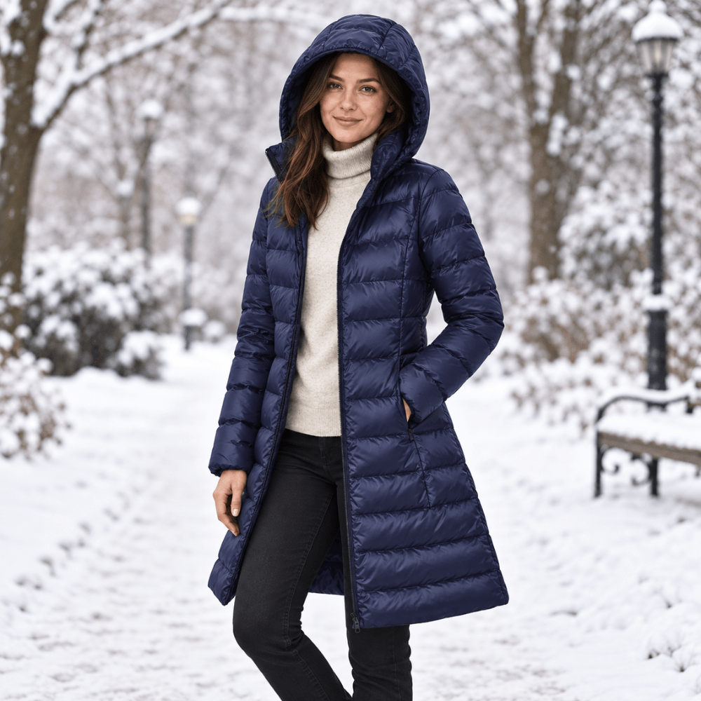 Women's Lightweight Packable Puffer Coat – Quilted Winter Walking Coat