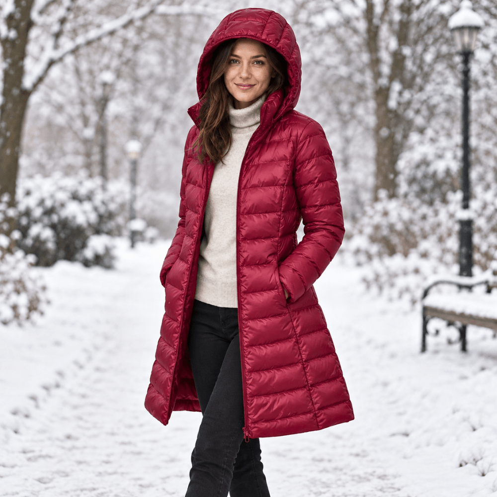 Women's Lightweight Packable Puffer Coat – Quilted Winter Walking Coat