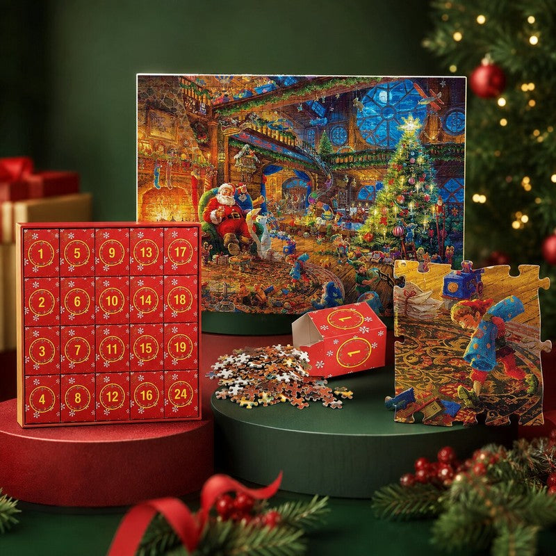Holly | 1008 Piece Christmas Puzzle Advent Calendar