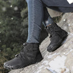 Snow Boots For Women | Winter Insulated Lace-Up Hiking Boots