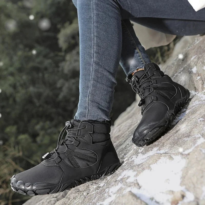 Snow Boots For Women | Winter Insulated Lace-Up Hiking Boots