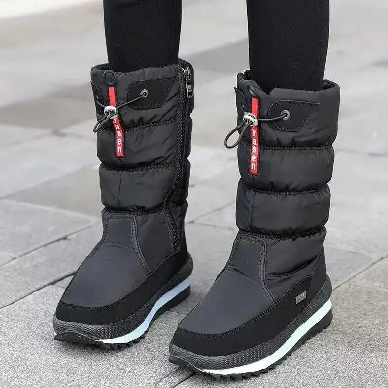 Snow Boots Women – Womens Winter Boots & Insulated Pull-On Traction Footwear