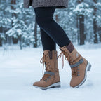 Snow Boots For Women | Waterproof Thermal Orthopedic Lace-Up