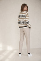 Camille | Women High Waist Straight Leg Tailored Trousers