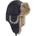 Women's Faux Fur Lined Trapper Hat – Warm Winter Hat with Ear Flaps