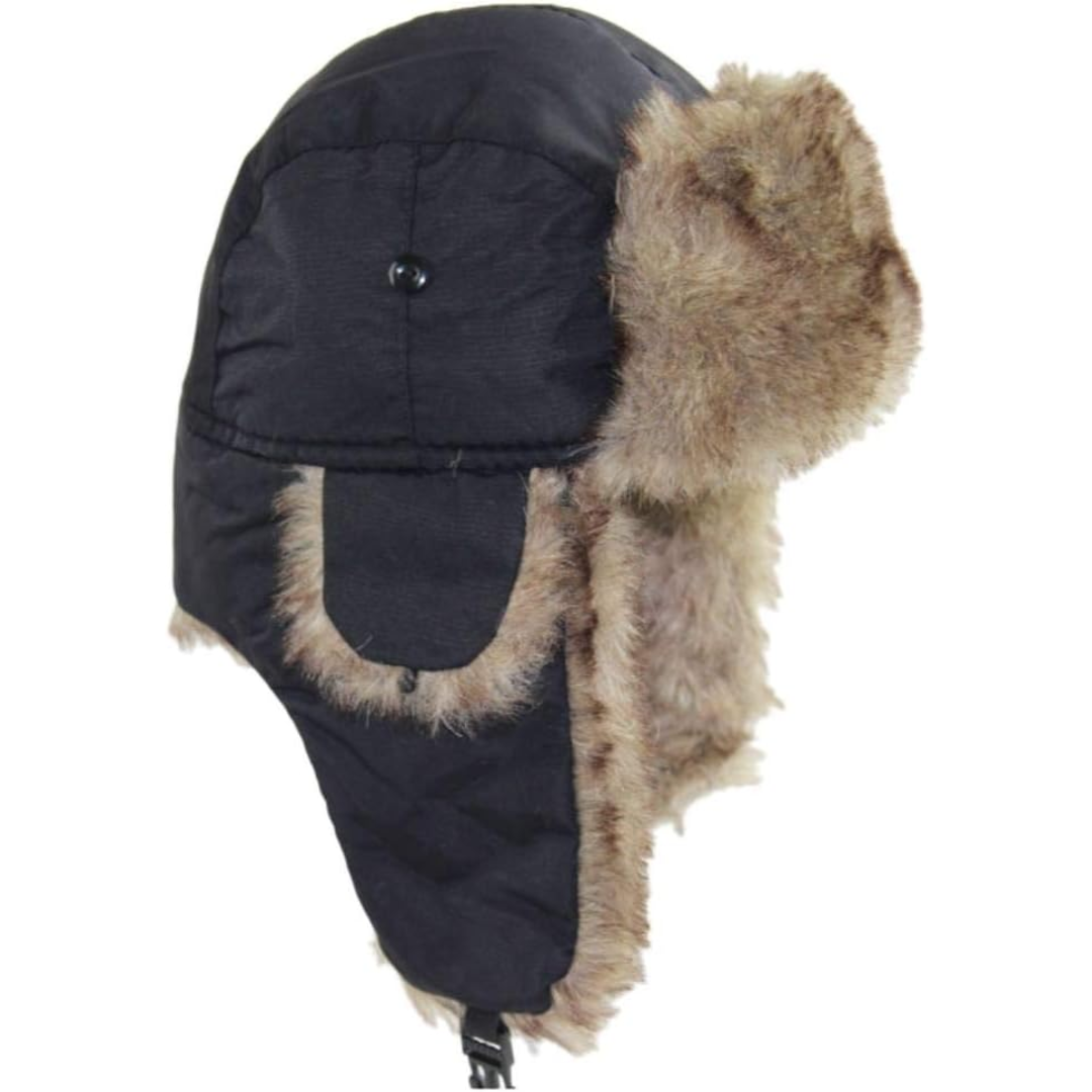 Women's Trapper Hat with Ear Flaps – Warm Wind-Resistant Winter Hat