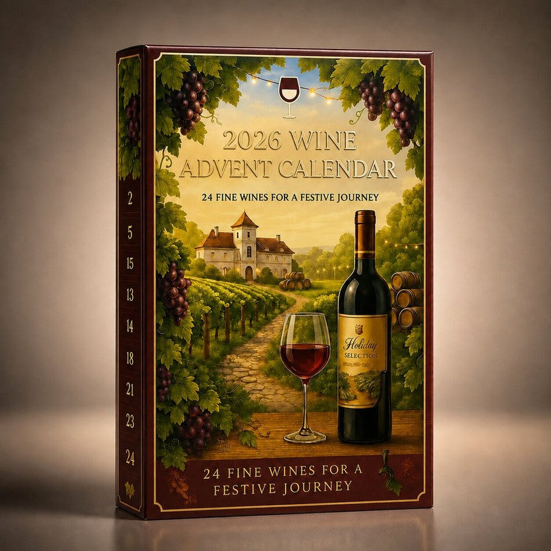 Margot | 24 Day Wine Bottle Ornament Advent Calendar