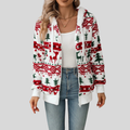 Imogen | Women Christmas Pattern Knit Hoodie
